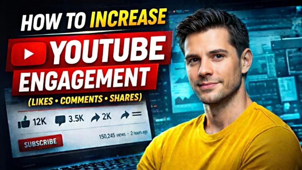 How to Increase YouTube Engagement(Likes, Comments, Shares) 