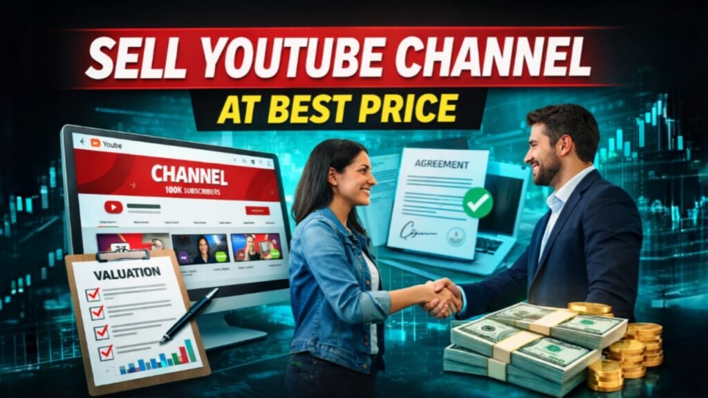 Sell YouTube channel at Best Price