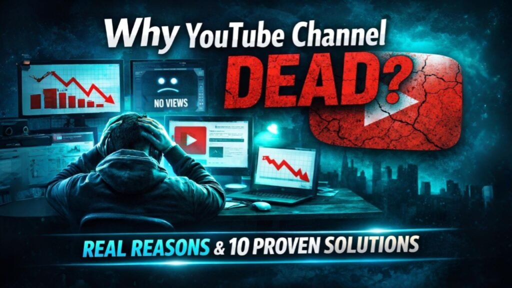 Why YouTube Channel Dead? Learn the Real Reasons & 10 Proven Solutions