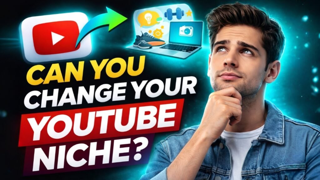 Can we change YouTube channel niche