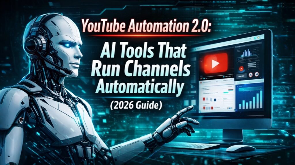 YouTube Automation 2.0:AI Tools That Run Channels Automatically (2026 Guide) 