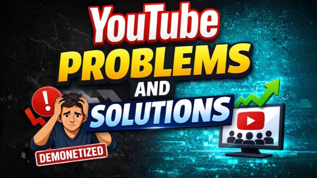 YouTube Problems and Solutions (High Search Volume) 