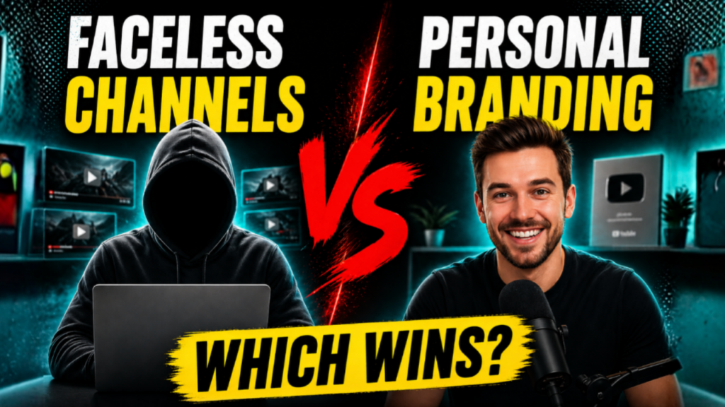 Faceless Channels vs Personal Branding: Which Wins?