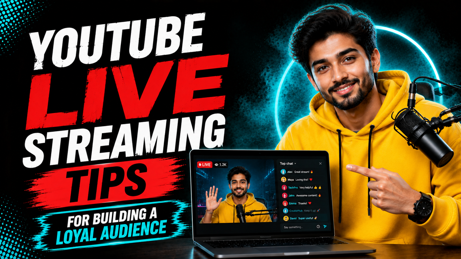 YouTube Live Streaming Tips for Audience Growth