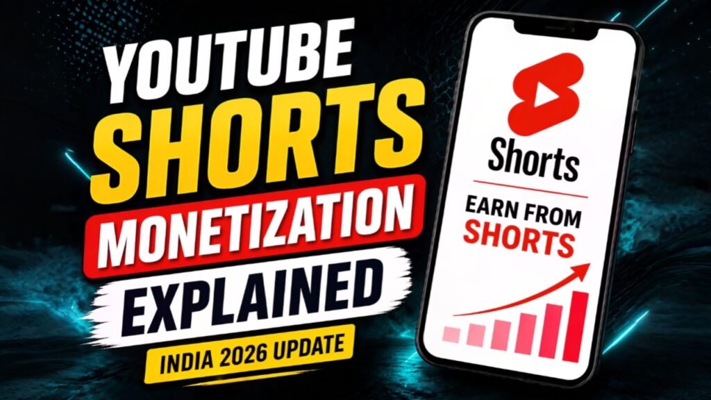 YouTube Shorts Monetization Explained (India 2026 Update)
