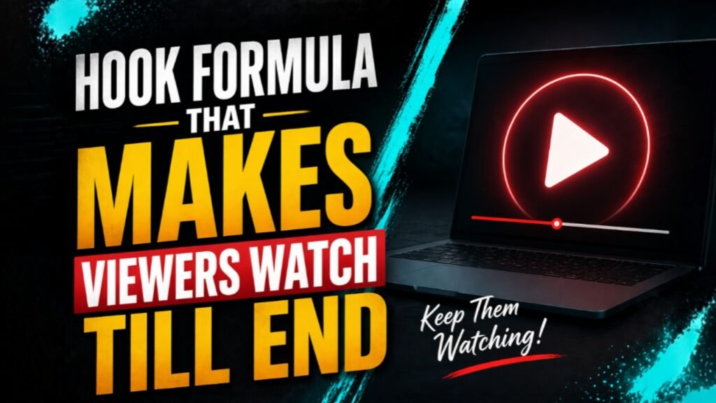 Hook Formula That Makes Viewers Watch Till End