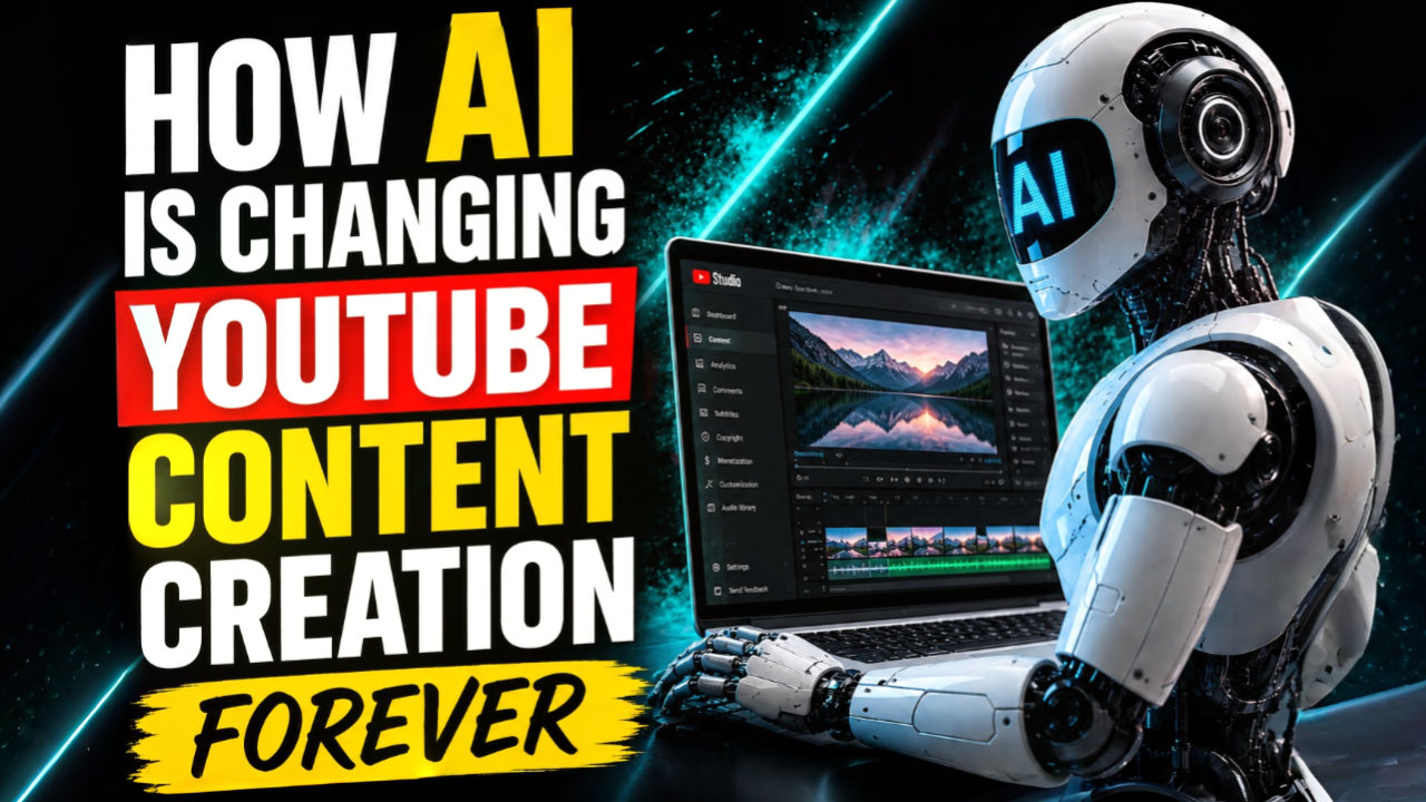 How AI Is Changing YouTube Content Creation Forever