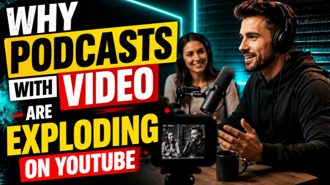 Why Podcasts with Video Are Exploding on YouTube
